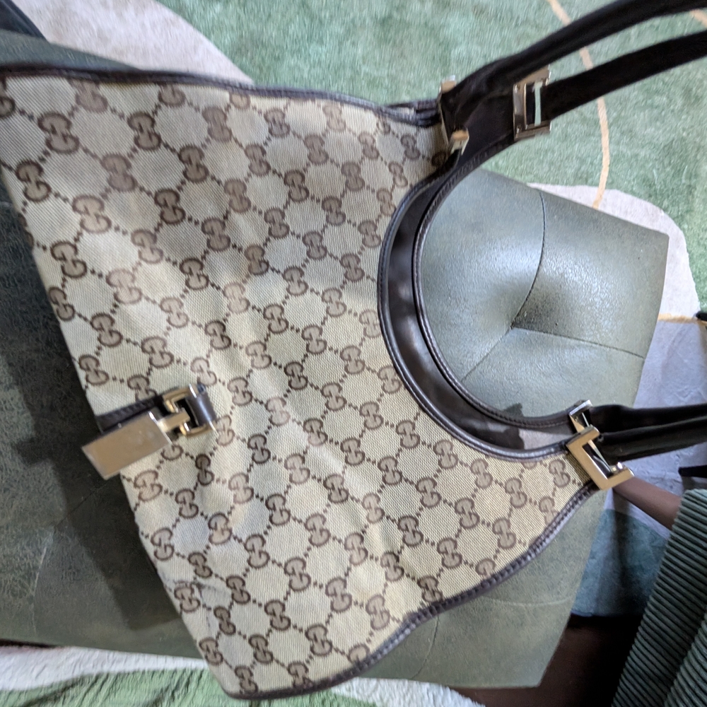 Gucci Brown Monogram Women's Bag